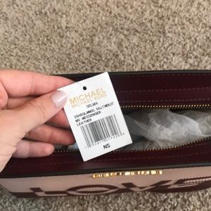 Michael Kors Bags - Maroon Michael Kors Selma “Love” Crossbody Michael Kors Bags - Maroon Michael Kors Selma “Love” Crossbody